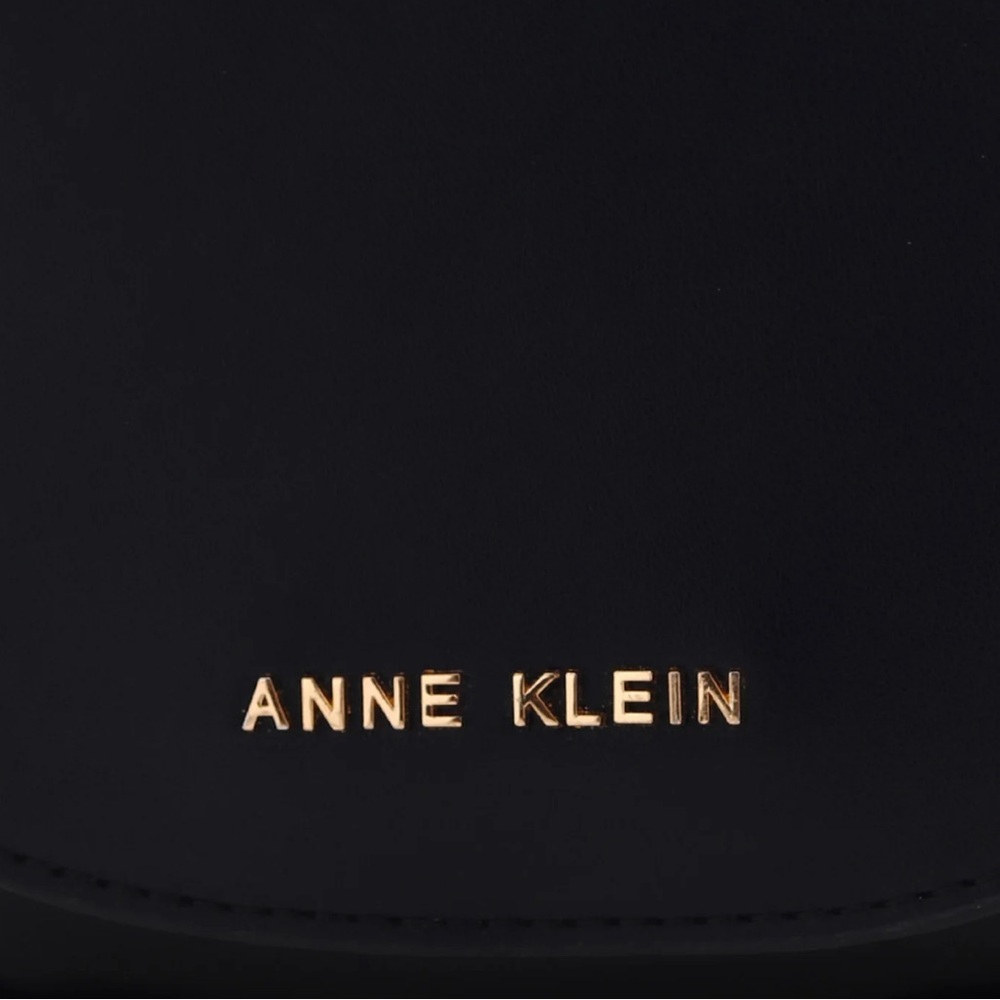 Women’s Anne Klein Logo Detail Twisted Strap Handheld Bag - Picture 4 of 9